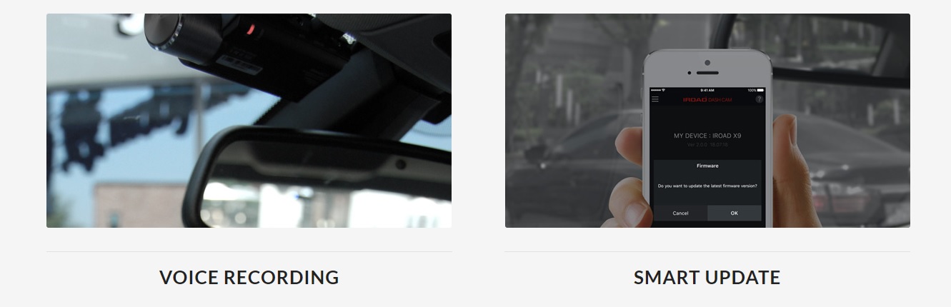 دوربین خودرو IROAD x9-دوربین هوشمند خودرو -جعبه سیاه خودرو-دوربین خودرو دیجیکالا