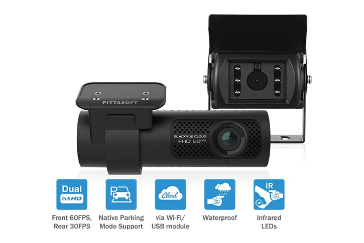 دوربین کامیون انلاین ضد آب هوشمند blackvue یکتانگر
